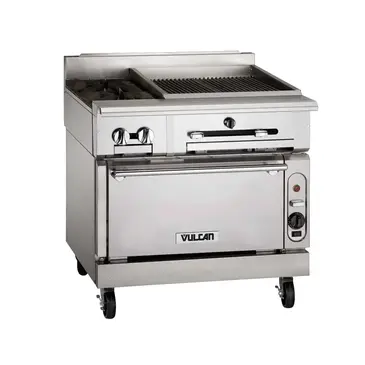 Vulcan VTC36 Range, 36" Heavy Duty, Gas