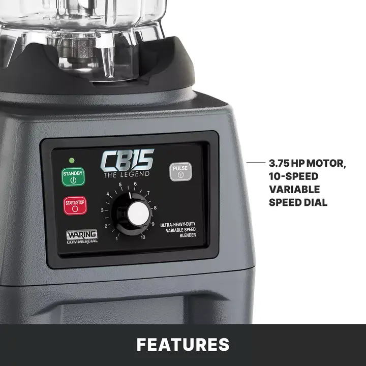 Waring CB15VP Blender, Food, Countertop
