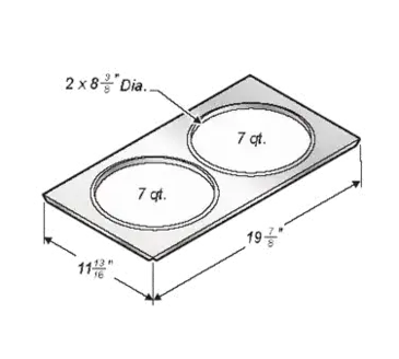 Wells 20176 Adapter Plate