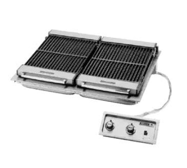 Wells B-506 Charbroiler, Electric, Built-In