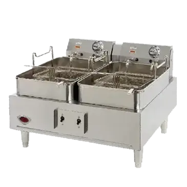 Wells F-30 Fryer, Electric, Countertop, Split Pot