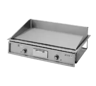 Wells G-196 Griddle, Electric, Built-In