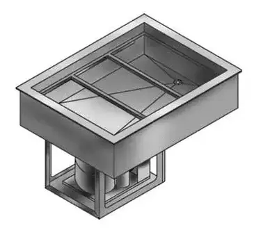 Wells RCP-143 Cold Food Well Unit, Drop-In, Refrigerated