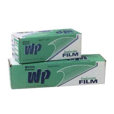 WESTERN PLASTICS Film Roll, 12" x 3000", Clear, Plastic, Western Plastics 123