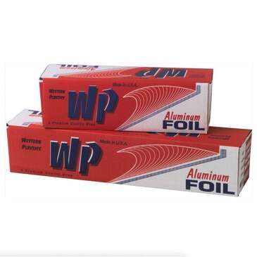 WESTERN PLASTICS Aluminum Foil Roll, 24" x 2000', Aluminum Foil, Western Plastics 242
