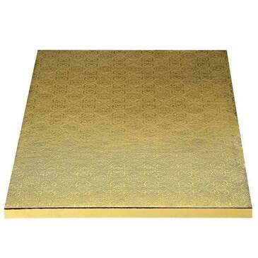 WHALEN PACKAGING Wedding Square, Full Size, Gold, Cardboard, Whalen Packaging WPDRM100G
