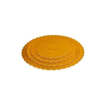 WHALEN PACKAGING Cake Board, 6", Gold, Round, Whalen Packaging WPGC06