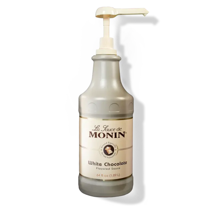 Monin Monin White Chocolate Sauce, 64 Oz, Monin M-GC063FP