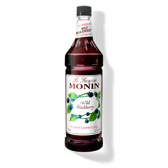 Monin Monin Wild Blackberry Syrup, 1 L, Monin M-FR252F