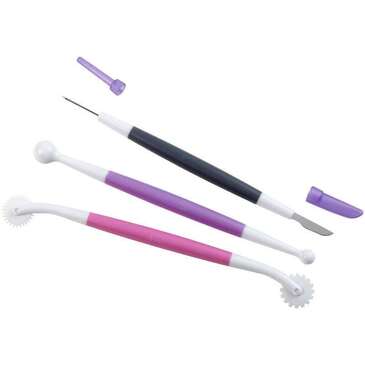 WILTON ENTERPRISES INC Fondant Tool Set, 3 Piece, WILTON ENTERPRISES INC 1907-1349