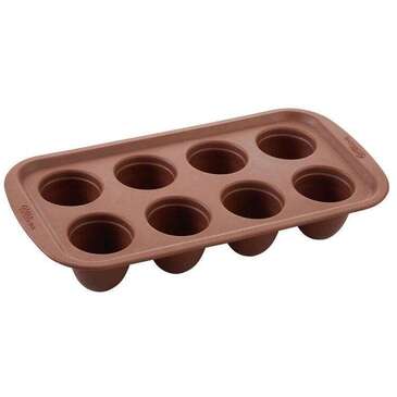 WILTON ENTERPRISES INC Brownie Pop Molds, Silicone, Round, Wilton 2105-4925