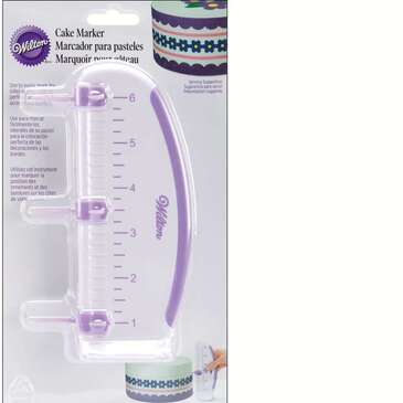 WILTON ENTERPRISES INC Cake Marker, 6.75" x 2.62", Wilton 409-2545