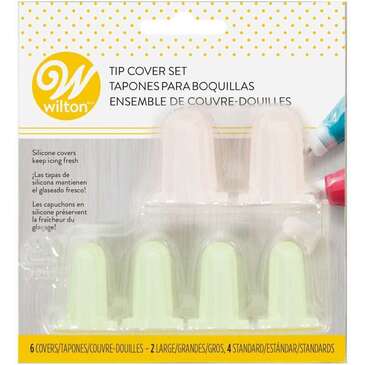 WILTON ENTERPRISES INC Decorating Tip Cover Set, Silicone, (6/Pack) WIlton 414-916