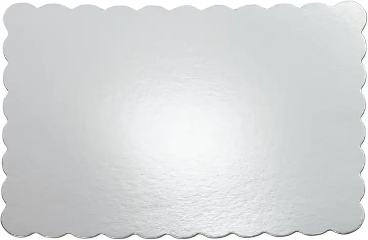 Ardous Wilton Silver Rectangle Cake Platters – 13 x 19 in, 3 Pack (Ardous BAZABAKE-006459)