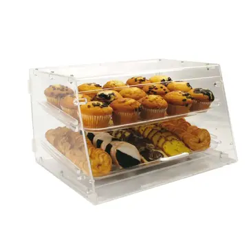 Winco ADC-2 Display Case, Pastry, Countertop (Clear)