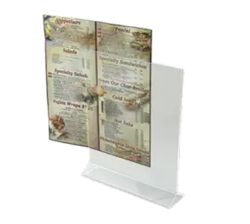 Winco ATCH-811 Menu Card Holder / Number Stand