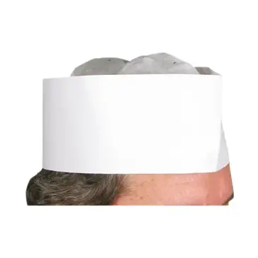 Winco DCH-3 Disposable Chef's Hat