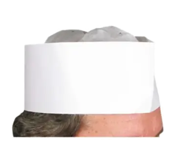 Winco DCH-3 Disposable Chef's Hat