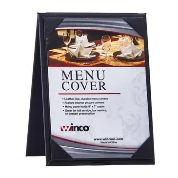 Winco LMTD-57BK Tabletop Sign, Tent / Menu