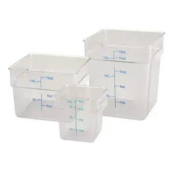 Winco PCSC-18C Food Storage Container