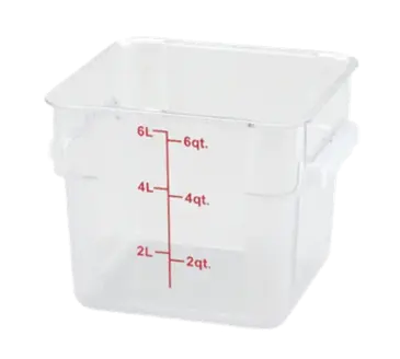 Winco PCSC-6C Food Storage Container