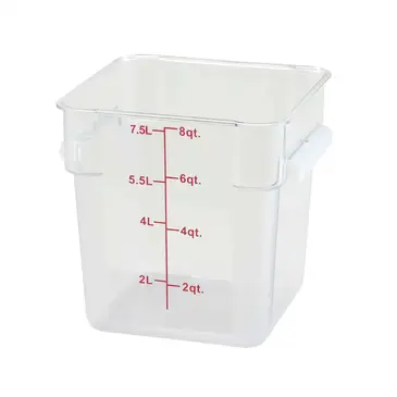 Winco PCSC-8C Food Storage Container