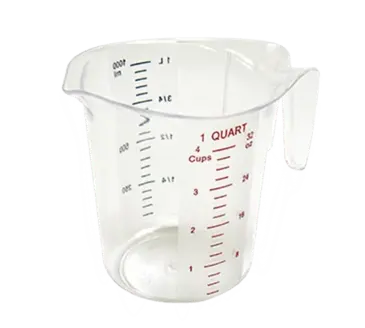 Winco PMCP-100 Measuring Cups