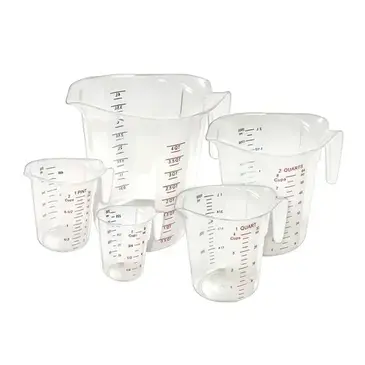 Winco PMCP-400 Measuring Cups