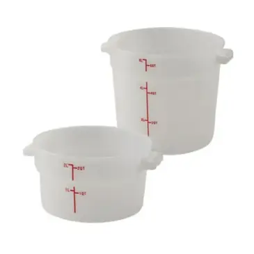 Winco PPRC-1W Food Storage Container