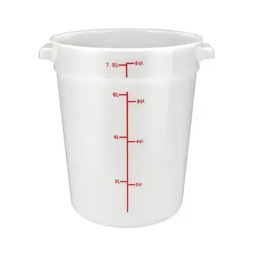 Winco PPRC-8W Food Storage Container