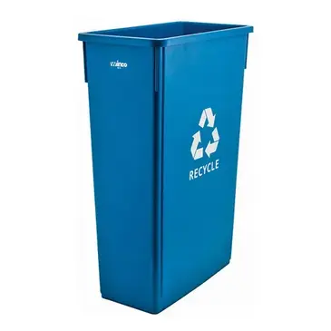 Winco PTC-23L Recycling Receptacle / Container, Plastic