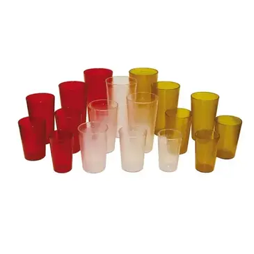 Winco PTP-24R Tumbler, Plastic