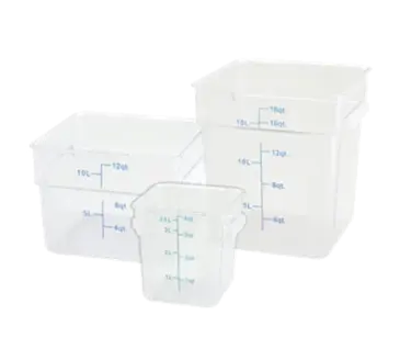 Winco PTSC-6 Food Storage Container