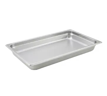 Winco SPJH-102 Steam Table Pan, Stainless Steel