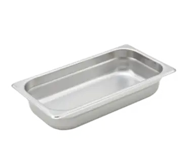 Winco SPJH-302 Steam Table Pan, Stainless Steel