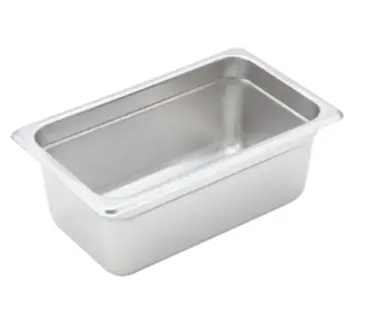 Winco SPJH-404 Steam Table Pan, Stainless Steel