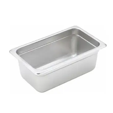 Winco SPJM-404 Steam Table Pan, Stainless Steel