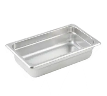 Winco SPJP-402 Steam Table Pan, Stainless Steel