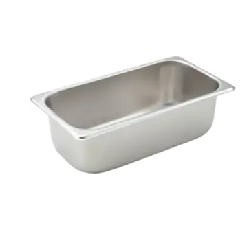 Winco SPT4 Steam Table Pan, Stainless Steel