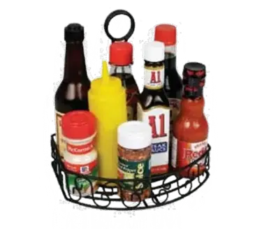 Winco WBKH-6SB Condiment Caddy, Rack Only