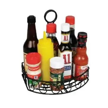 Winco WBKH-6SB Condiment Caddy, Rack Only