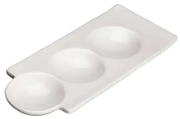 Winco WDP017-106 China, Compartment Dish Bowl