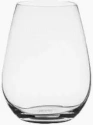 Ardous Trading Ardous Trading Wine Glass, 11.75 Oz, Clear, Syrah, Stemless, Vicrila, (6/Case) Oneida XV0245
