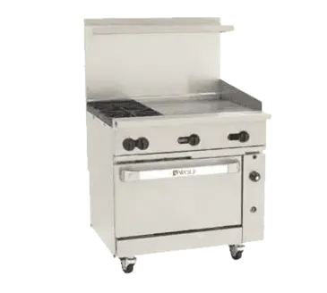 Wolf C36C-2B24G Range, 36" Restaurant, Gas