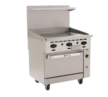 Wolf C36S-36G Range, 36" Restaurant, Gas