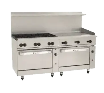 Wolf C72CC-6B36G Range, 72" Restaurant, Gas