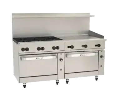 Wolf C72CC-6B36G Range, 72" Restaurant, Gas