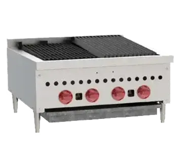 Wolf SCB25 Charbroiler, Gas, Countertop