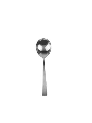 WORLDCRISA (WORLD TABLEWARE) Bouillon Spoon, 5-7/8", Stainless Steel, New Charm, *CLOSEOUT*World Tableware 858-016