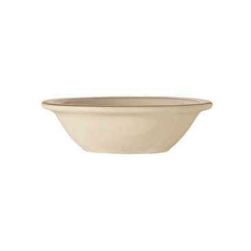 WORLDCRISA (WORLD TABLEWARE) Fruit Dish, 4-3/4", 4 Oz, Ivory, Desert Sand, Narrow Rim, (36/Case), World Tableware DSD-11